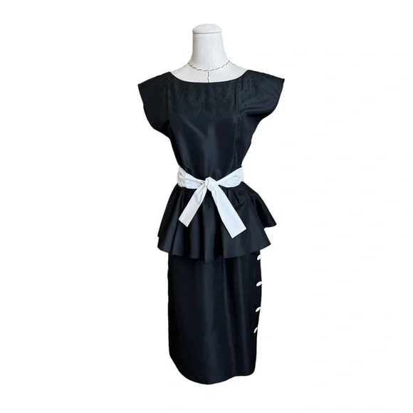 white christmas dresses Contempo Casuals Babydoll Dress  Reware Vintage